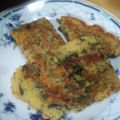 ☆がんばるママン☆'s cooksnap of when they made これイィ☆おみ漬けDE和風なチヂミ.