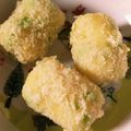 ﾅｼｴﾓﾝ's cooksnap of when they made 離乳食完了期＊コーンチーズコロッケ.