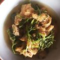 うみゃーでしそ味's cooksnap of when they made 栄養満点の豆苗で♪簡単!!煮浸し.