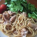 みみみみっづ's cooksnap of when they made 簡単♡ベーコンしめじの和風パスタ.