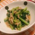 しょみ一's cooksnap of when they made お弁当に♡ささっと緑の一品✧小松菜ツナ炒.