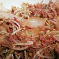 メガネズミ's cooksnap of when they made 簡単☆玉葱ともやしのコンビーフ炒め.