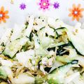 TOMOKO✿'s cooksnap of when they made 簡単♪大根ときゅうりのカリじゃこサラダ.
