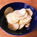 ʕ•ٹ•ʔ's cooksnap of when they made レンジでポテトチップス.