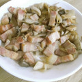 3姉妹ちゃんママ's cooksnap of when they made エリンギとベーコンのにんにくマヨ炒め.