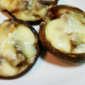 ごまだんごや's cooksnap of when they made 超簡単おつまみ！「椎茸のチーズ焼き」.