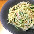 クックF0NYN1☆'s cooksnap of when they made 簡単！水菜とツナのパスタ☆.