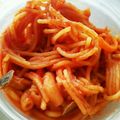 あまいこびと's cooksnap of when they made レンジで簡単！昔ながらのナポリタン♪.