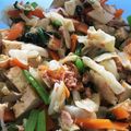 ♪marin♪'s cooksnap of when they made キャベツ、厚揚げ、ツナのナムル風サラダ.