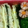 ma___111's cooksnap of when they made 鮭ふりかけとチーズのおにぎらず.
