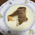 岐阜長野子's cooksnap of when they made 真鯛のポワレ、ソース・ヴァン・ブラン.