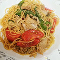 fukudoru's cooksnap of when they made 豚肉とトマトの和風スパゲティ.