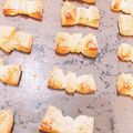 Yumil1123's cooksnap of when they made パイシートでリボンパイ♡.