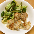はるりさまま's cooksnap of when they made 簡単！鶏モモ肉の塩焼と春キャベツの炒め物.