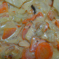 まぁこちゃん♪'s cooksnap of when they made 牛乳で簡単♪鮭と野菜のクリーム煮☆.