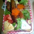 komutan's cooksnap of when they made れんこんの肉巻き.