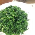 鳳凰美田's cooksnap of when they made おかひじきの辛子醤油和え.