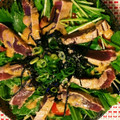 ayska's cooksnap of when they made 鮪のたたきと水菜のニンニク味噌サラダ☆.