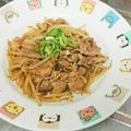 もぐ・ω・くま's cooksnap of when they made お腹いっぱい！豚肉ともやしの炒め物.