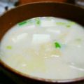 inyako's cooksnap of when they made 母の味*白菜と豆腐のみそ汁.