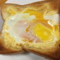 クックR0JW7B☆'s cooksnap of when they made ぷるぷるエッグトースト.