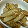 ＳＡＴＯ ちゃん's cooksnap of when they made お箸がすすむ♪洋風☆味噌ごぼう.