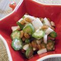 あち公's cooksnap of when they made おくらなっとう長いも☆ねばねば.