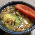 もち子29's cooksnap of when they made アボカド納豆のモズク和え.