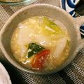 peaなっつ's cooksnap of when they made ふんわ～りかき玉＆トマトのスープ.