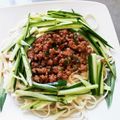 ホッと。's cooksnap of when they made ピリ辛肉味噌蕎麦.
