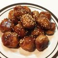あぶらぼうず's cooksnap of when they made 豚コマ団子(^o^)/簡単♫.