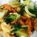 ねぞろ's cooksnap of when they made 鶏むね肉とチンゲン菜の塩昆布炒め.
