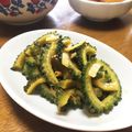 YUKIKI☆'s cooksnap of when they made 炒めゴーヤのサッパリめんつゆ漬け.