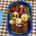 びわびわちゃん's cooksnap of when they made 仮面ライダーゴースト、クウガのキャラ弁.