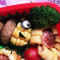 クックGX7DKZ☆'s cooksnap of when they made キャラ弁 おかず☆とうもろこしでミニオン.