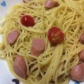 t0m0ko's cooksnap of when they made 混ぜるだけ☆ジェノベーゼオリーブパスタ.