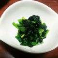 豆乳pudding's cooksnap of when they made 韓国海苔で！ほうれん草ナムル.