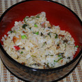 海苔アリス's cooksnap of when they made うなぎと梅干と枝豆の混ぜごはん.