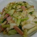 unauna72's cooksnap of when they made 魚肉ソーセージで簡単節約おかず☆.