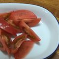おはなすき's cooksnap of when they made 子供大好き！トマトのお砂糖和え♪.