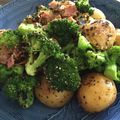 かおりちゃん☆★'s cooksnap of when they made 新じゃがとブロッコリーのペペロンチーノ.