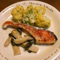 ＴＯＭＯ太郎's cooksnap of when they made 鮭とカリフラワーのクリームソース＊＊.