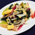 クックTNQZ01☆'s cooksnap of when they made カラフル野菜！スイスチャードのソテー.
