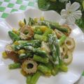 miyuki12's cooksnap of when they made アスパラとコーンのカレーマヨ炒め.