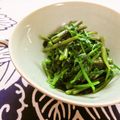 ちわここ's cooksnap of when they made せりのおひたし.