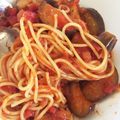 non512non's cooksnap of when they made 茄子とトマト水煮缶で！夏野菜の冷製パスタ.