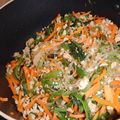houkamuri's cooksnap of when they made ＊ピーマンにんじんのつるつる炒め＊.