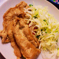 丸ゆうた's cooksnap of when they made 豚の生姜焼き.