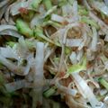 クック3CJ1GR☆'s cooksnap of when they made 胡瓜と大根の梅おかかポン酢和え.
