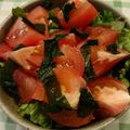 ほそあず's cooksnap of when they made 簡単すぎ・・・トマトと大葉のサラダ.